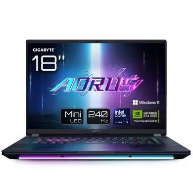 Ноутбук (портативний комп&rsquo;ютер) AORUS CU9-275HX 16" 32GB 2TB W11P BZHC6UAE65SP GIGABYTE (AORUSMAST 16 BZHC6UAE65SP) [502349]