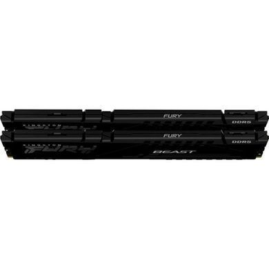 Пам'ять ПК Kingston DDR5 64GB KIT (32GBx2) 5600 FURY Beast (KF556C36BBE2K2-64) [114663]