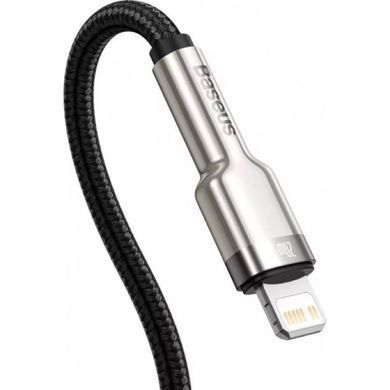Кабель Baseus Cafule Series Metal Data Cable Type-C to iP PD 20W 0.25m Black (CATLJK-01) [802559]