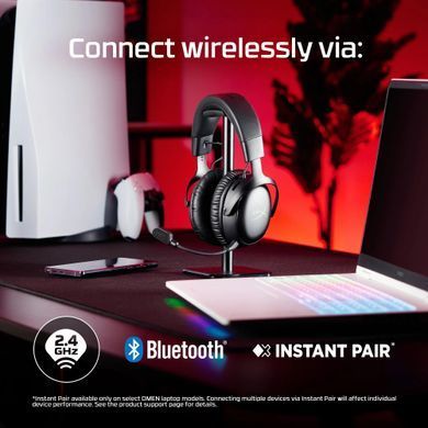 Гарнітура ігрова HyperX Cloud III S, WL/USB-A/USB-C, чорний (A59YZAA) [110488]