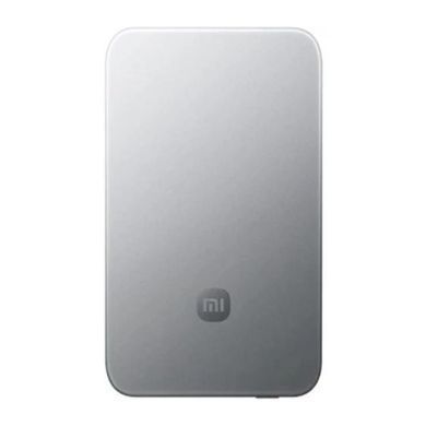 Зовнішній акумулятор Xiaomi UltraThin Magnetic Power Bank 5000 15W Glacier Silver (BHR08Z2GL) [806556]