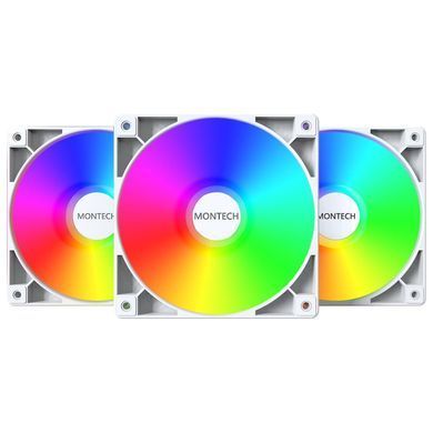 Корпусний вентилятор 120MM MONTECH (GF120 PWM (W31)) [501661]