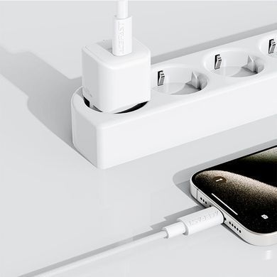 Кабель USB 2.0 Type-C M-M, 1.2 м, 60W C18-03 White Acefast (6974316284253) [404584]
