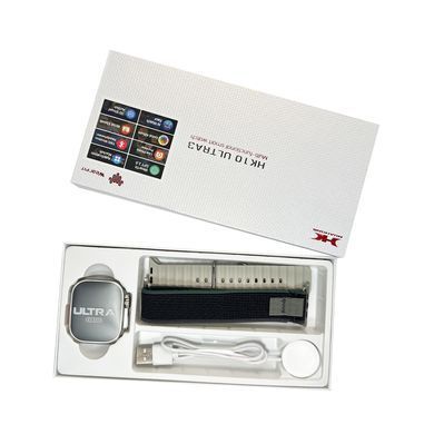 Смарт-годинник HK 10 Ultra 3 IP67+Amoled Grey (HK10U3Grey) [802676]