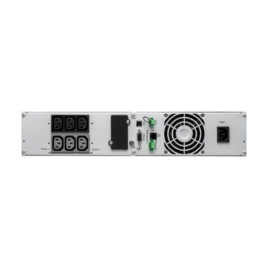 Джерело безперебійного живлення Eaton 9SX, 1000VA/900W, RM 2U, LCD, USB, RS232, 6xC13 (9SX1000IR) [103082]