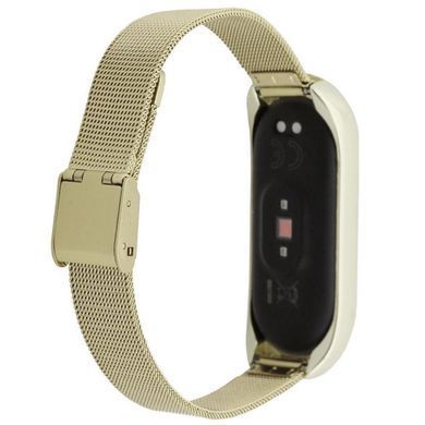 Ремінець BeCover Metal для Xiaomi Mi Smart Band 5/Mi Smart Band 6 Gold (705148) [604610]