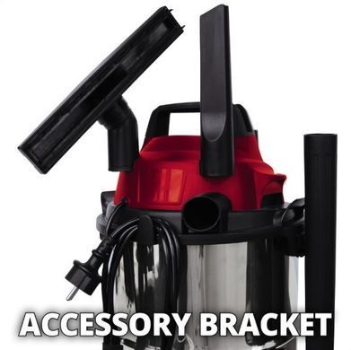 Пилосос професійний Einhell TC-VC 1815 S, 1250Вт, 180мБар, 15л, 4.6кг (2342390) [15601]