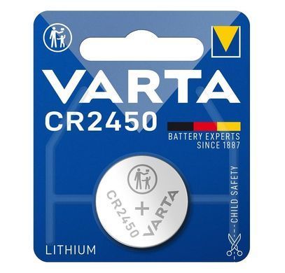 Батарейка Varta CR 2450 BL 1шт (06450101401) [619634]