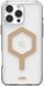Чохол UAG для iPhone 16 Pro Max, Plyo Magsafe, Ice/Gold (114481114381) [108285], фото 1
