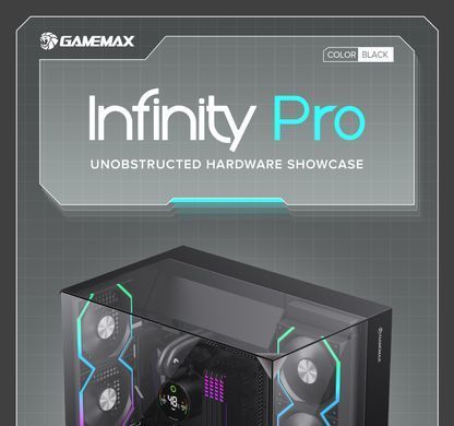 Корпус для ПК GAMEMAX (Infinity Pro BK) [303379]