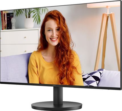 Монітор TFT 23.8" AOC, IPS, 100Гц, 1мс, HDMI, USB-C, USB-hub, колонки, чорний (24B3CA2) [400525]