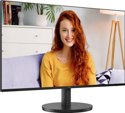 Монітор TFT 23.8" AOC, IPS, 100Гц, 1мс, HDMI, USB-C, USB-hub, колонки, чорний (24B3CA2) [400525]