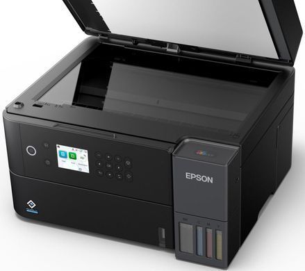 БФП ink color A4 Epson EcoTank L6370 35_23 ppm DADF Duplex USB Ethernet Wi-Fi 4 inks Black Pigment (C11CL43405) [114208]