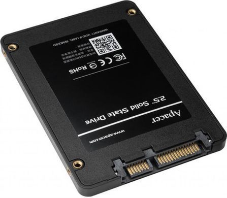 Накопичувач SSD 256GB Apacer AS350X 2.5" SATAIII 3D TLC (AP256GAS350XR-1) [607911]