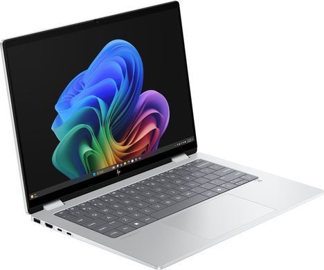 Ноутбук HP OmniBook X Flip x360 14-fm0008ua 14" WUXGA IPS Touch, Intel U5-226V, 16GB, F512GB, UMA, Win11, сріблястий (C3UL7EA) [111358]