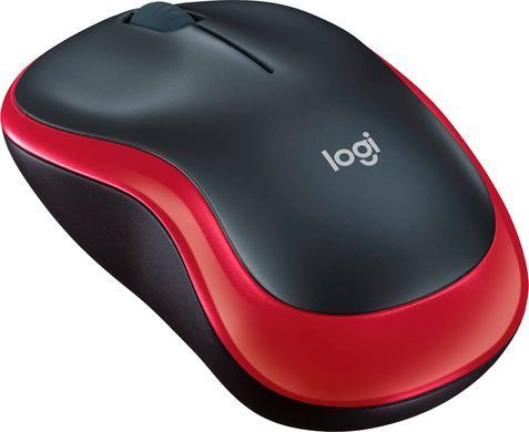 Мишка Logitech M185 бездротова, Red (new) (910-002237) [403796]