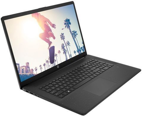 Ноутбук HP 17-cp3015ua 17.3" FHD IPS AG, AMD R7-7730U, 16GB, F512GB, UMA, DOS, чорний (CS8C6EA) [112156]