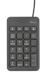 Клавіатура мембрана Trust Xalas USB-A Numeric Keypad 23Key, USB-A, чорний (22221_TRUST) [103531], фото 1