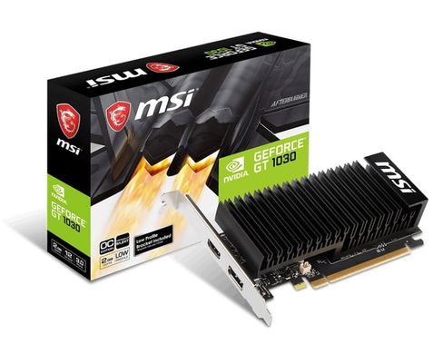 Відеокарта MSI GeForce GT 1030 2GB GDDR4 LP OC (912-V809-3817)