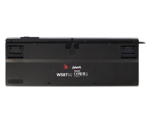 Клавіатура бездротова Bloody WS87 RGB Naraka Black (WS87 (Naraka)) [614877]