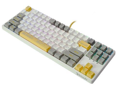 Клавіатура Bloody S87 Energy White (S87 (Energy White)) [606030]