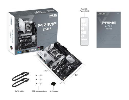 Материнcька плата ASUS PRIME Z790-P s1700 Z790 4xDDR5 M.2 HDMI DP ATX (90MB1CK0-M1EAY0) [109110]