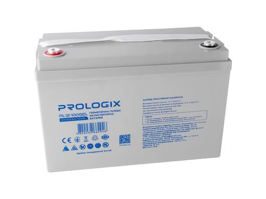 Акумуляторна батарея Prologix 12V 100AH GEL (PL12-100GEL) [618765]