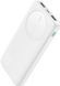 УМБ Joyroom 10000mAh 12W QC, 2xUSB-A, USB-C In/Out White (JR-PBF12) [404520], фото 5