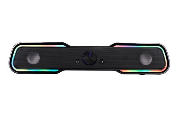 Акустична система (саундбар) 2E PCS101 RGB, 2.0, USB, Black (2E-PCS101BK) [113280]