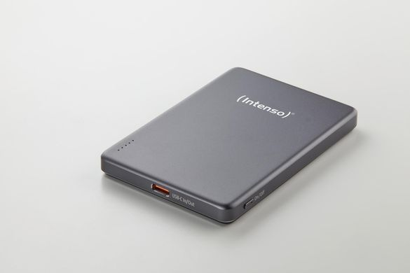 Портативний зарядний пристрій USB 5000MAH MAG GREY MW5000 INTENSO (7344024) [503417]