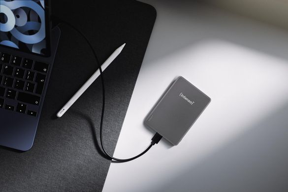 Портативний зарядний пристрій USB 5000MAH MAG GREY MW5000 INTENSO (7344024) [503417]
