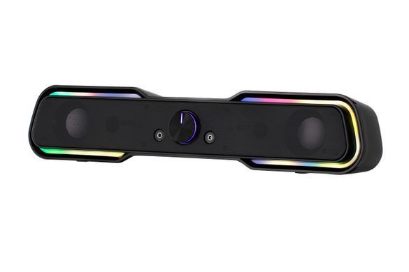 Акустична система (саундбар) 2E PCS101 RGB, 2.0, USB, Black (2E-PCS101BK) [113280]