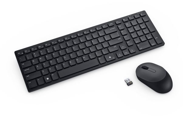 Клавіатура Dell Pro Compact Silent Keyboard and Mouse - KM555 - Ukrainian (580-BBWJ) [111814]
