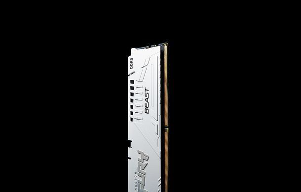 Пам'ять ПК Kingston DDR5 64GB KIT (32GBx2) 5600 FURY Beast Білий (KF556C40BWK2-64) [114774]