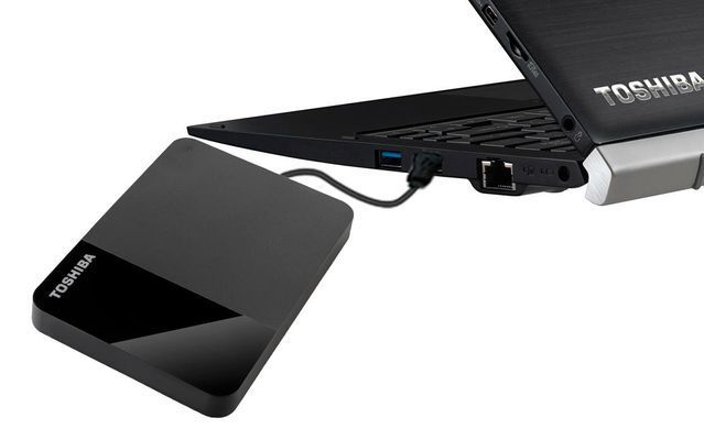 Запам&rsquo;ятовувальний пристрій на жорстких дисках (HDD) USB3.2 2TB EXT. 2.5" BLACK TOSHIBA (HDTP320EK3AA) [504149]