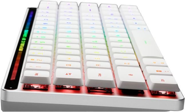 Клавіатура бездротова Asus ROG Falchion RGB WL BT White (90MP03EC-BKMA10) [616057]