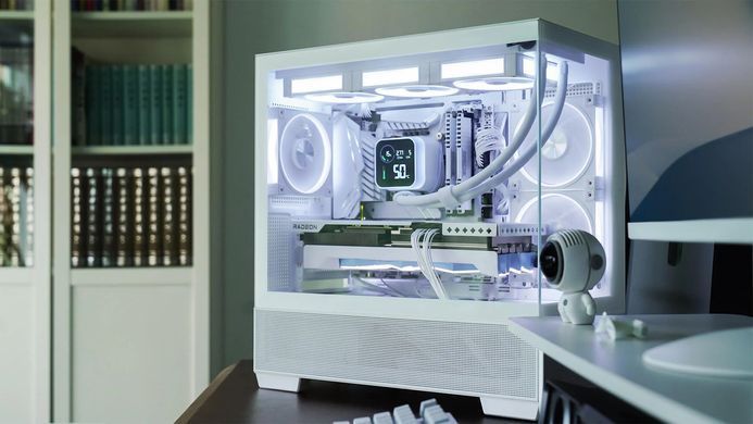 Корпус DeepCool CG380 3F White без БЖ (R-CG380-WHAGM3-G) [618115]