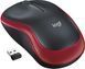Мишка Logitech M185 бездротова, Red (new) (910-002237) [403796], фото 5