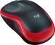 Мишка Logitech M185 бездротова, Red (new) (910-002237) [403796], фото 2