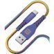 Кабель Luxe Cube Kevlar USB - micro USB (M/M), 1.2 м, райдужний (8886668686259) [603781], фото 3