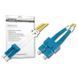Патч-корд волоконно-оптичний DIGITUS LC/UPC-SC/UPC, 9/125, SM, OS2, duplex, 3м (DK-2932-03) [109921], фото 2