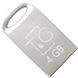Флеш-накопичувач USB 4GB T&G 105 Metal Series Silver (TG105-4G) [607163], фото 2