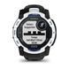 Смарт-годинник Garmin Instinct 3 50mm Solar Whitestone with Black/Bolt Blue Silicone (010-02935-43) [619008], фото 4