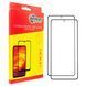 Захисне скло Dengos для Motorola G15/G15 Power Black Full Glue 2шт (DG-TG2P-75) [613406], фото 1