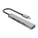USB-хаб Orico AH-A12F-GY-BP USB Type-C 3-в-1 Grey (CA913770) [605162], фото 1