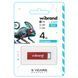 Флеш-накопичувач Wibrand USB 2.0 Chameleon 4Gb Red (WI2.0/CH4U6R) [803557], фото 2