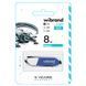 Флеш-накопичувач Wibrand USB 2.0 Aligator 8Gb Blue (WI2.0/AL8U7U) [802968], фото 2