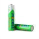 Акумулятор AAA 600mAh, 1.2V Ni-MH, RTU rechargeable battery, PKCELL, 4pcs/card (AAA600-4B RTU) [404823], фото 2