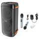 Портативна колонка HOCO BS53 Manhattan wireless dual mic outdoor BT speaker, 20W*2, Black (6931474781116) [806329], фото 6