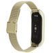 Ремінець BeCover Metal для Xiaomi Mi Smart Band 5/Mi Smart Band 6 Gold (705148) [604610], фото 3